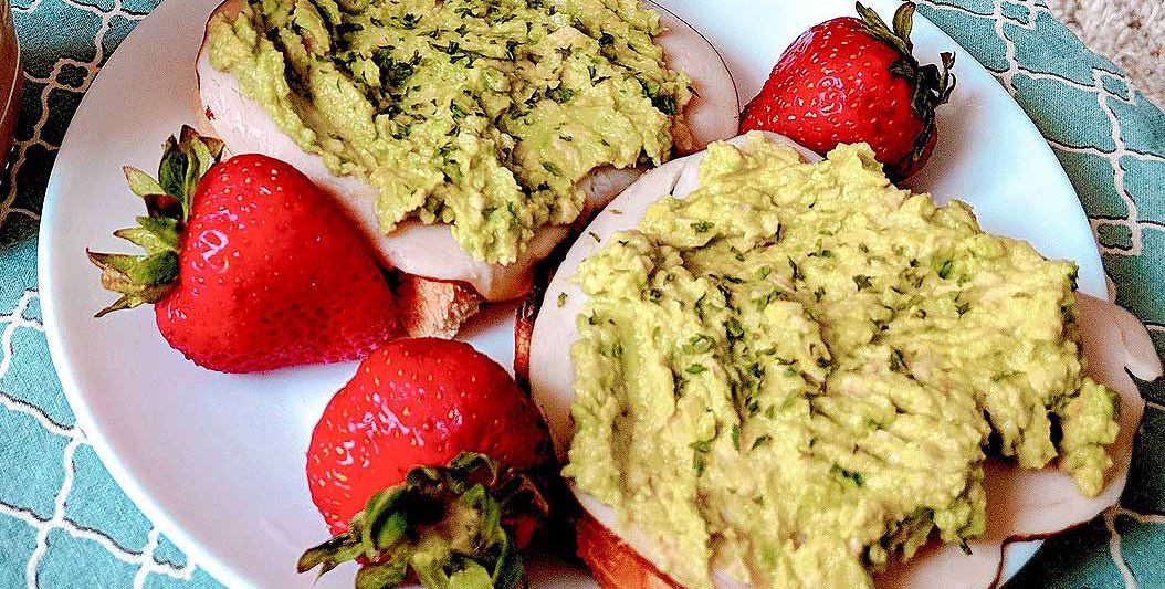 Fiber Avacado Toast and Strawberries